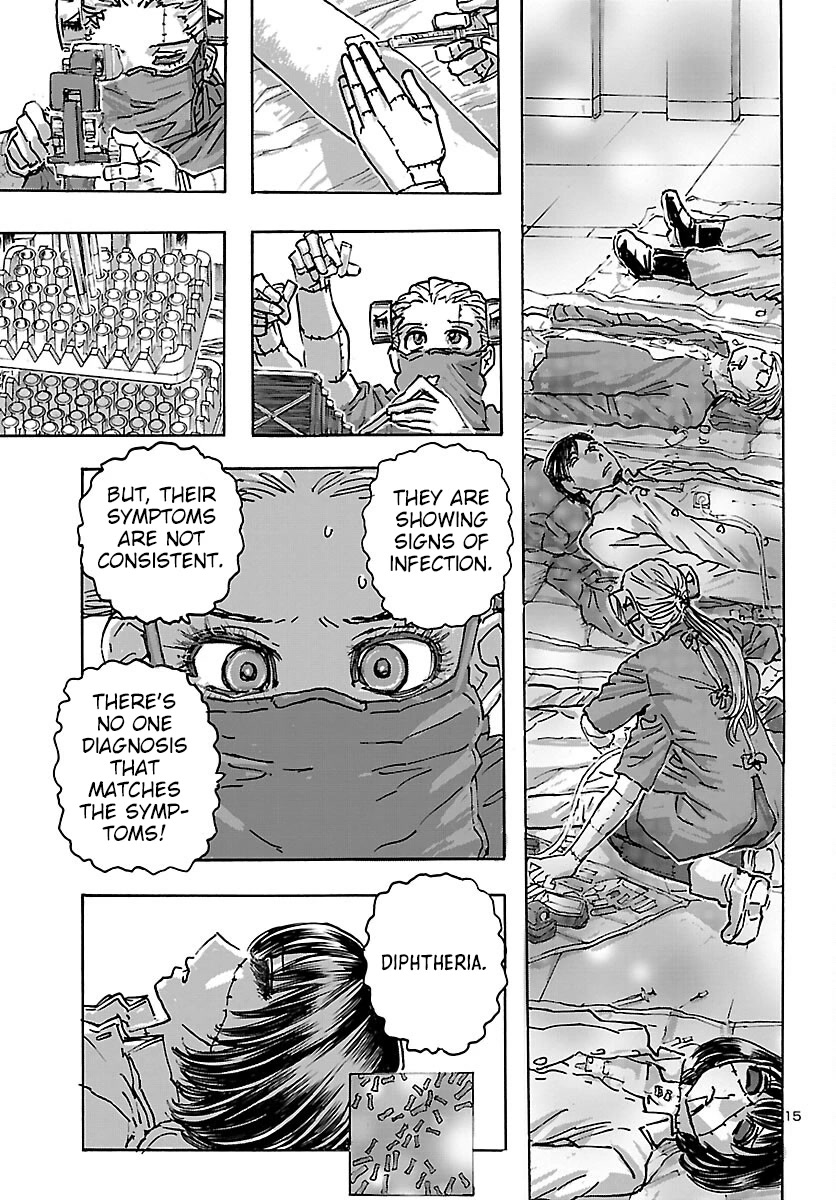 Franken Fran Frantic Chapter 46 page 15 - Chapter 46: The Flowers Whisper Death