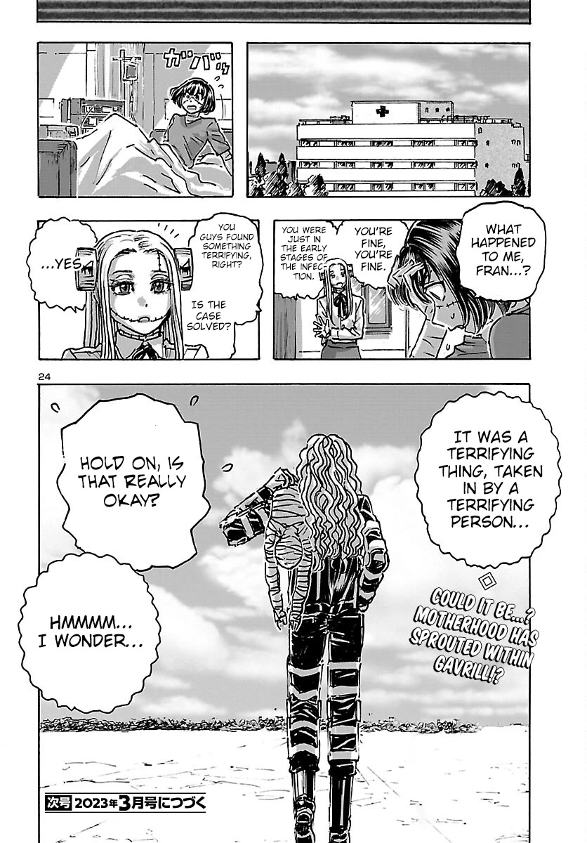 Franken Fran Frantic Chapter 46 page 23 - Chapter 46: The Flowers Whisper Death