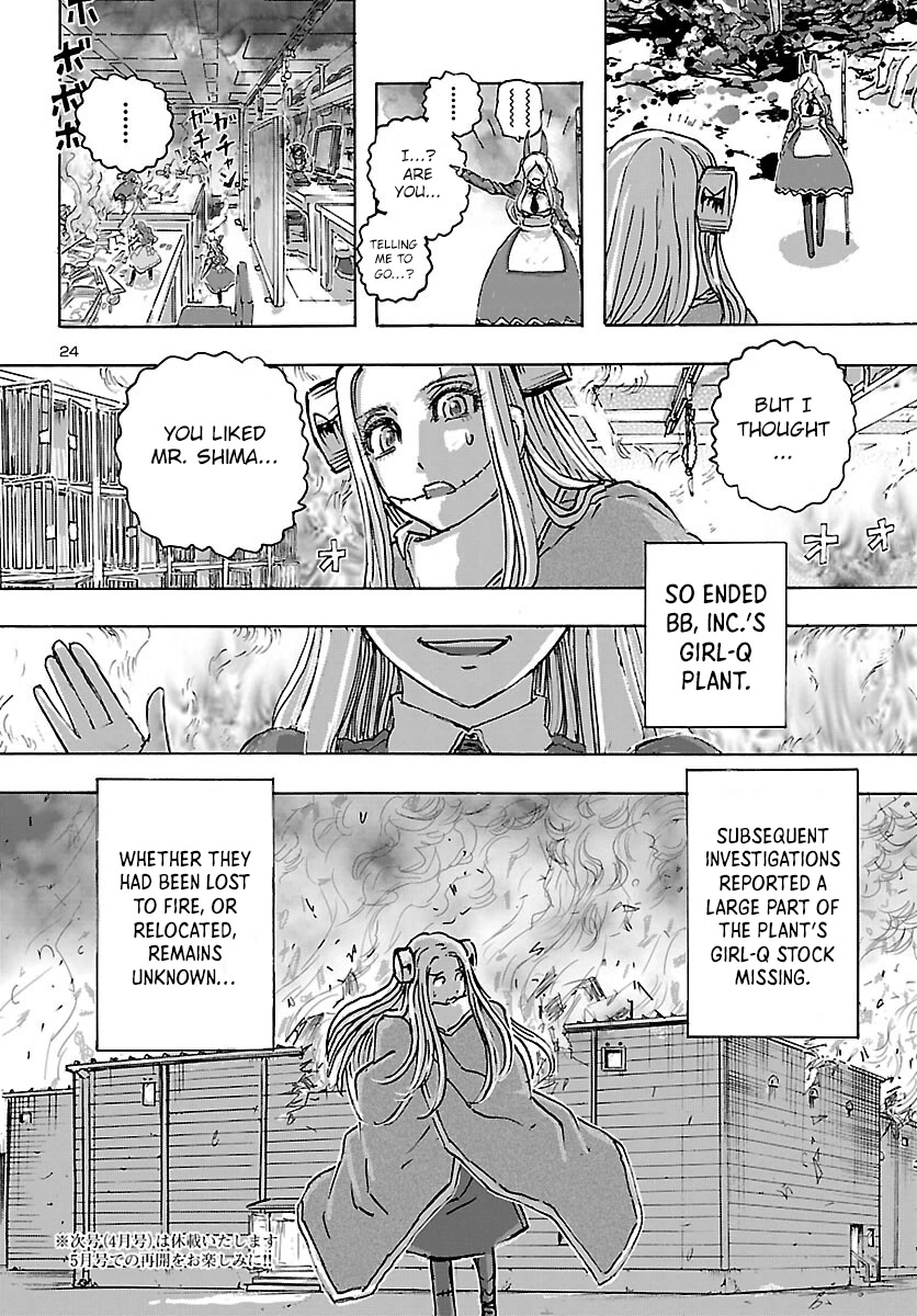 Franken Fran Frantic Chapter 47 page 23 - Chapter 47: Tears of a Toy