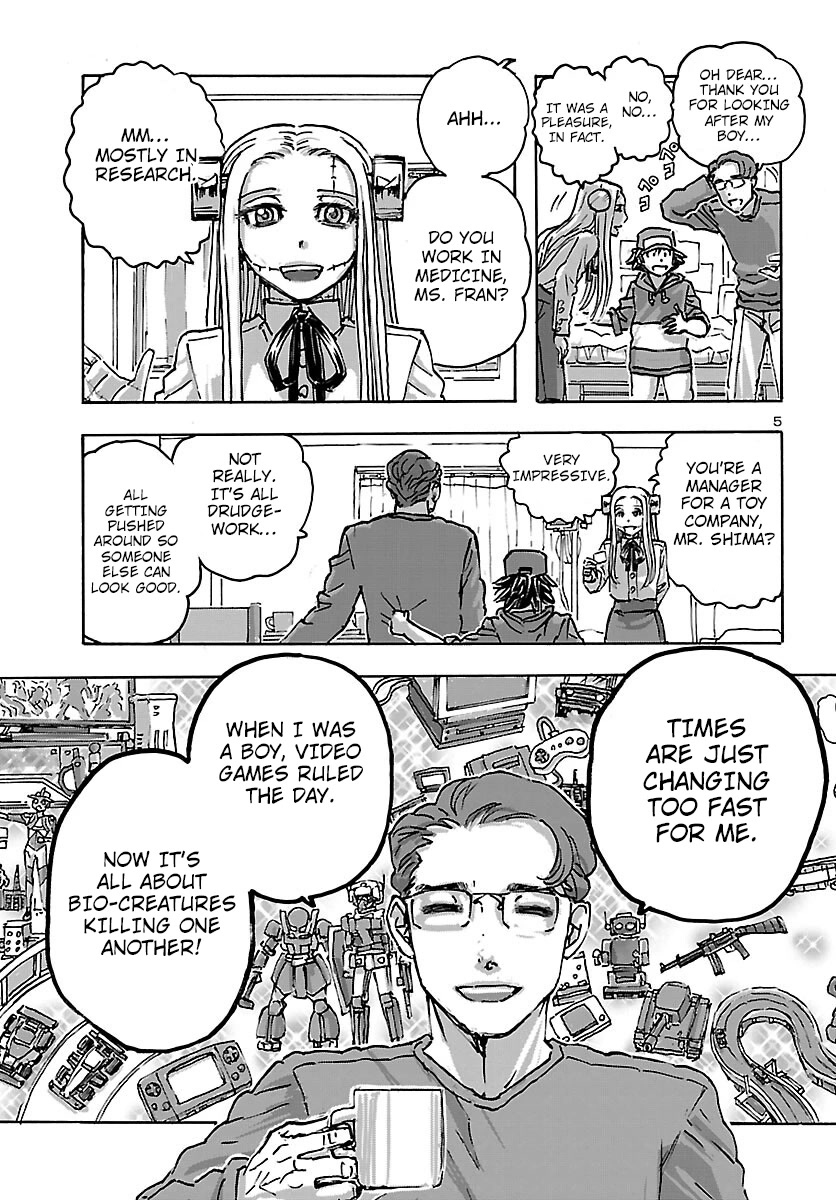 Franken Fran Frantic Chapter 47 page 5 - Chapter 47: Tears of a Toy