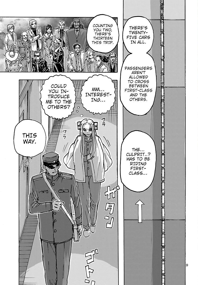Franken Fran Frantic Chapter 48 page 10 - Chapter 48: Mystery Train