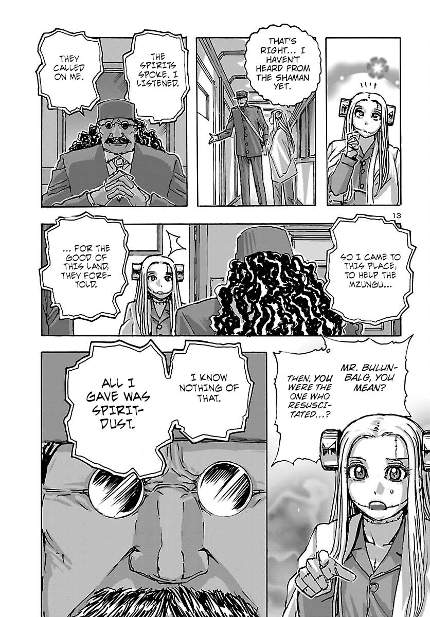 Franken Fran Frantic Chapter 48 page 14 - Chapter 48: Mystery Train
