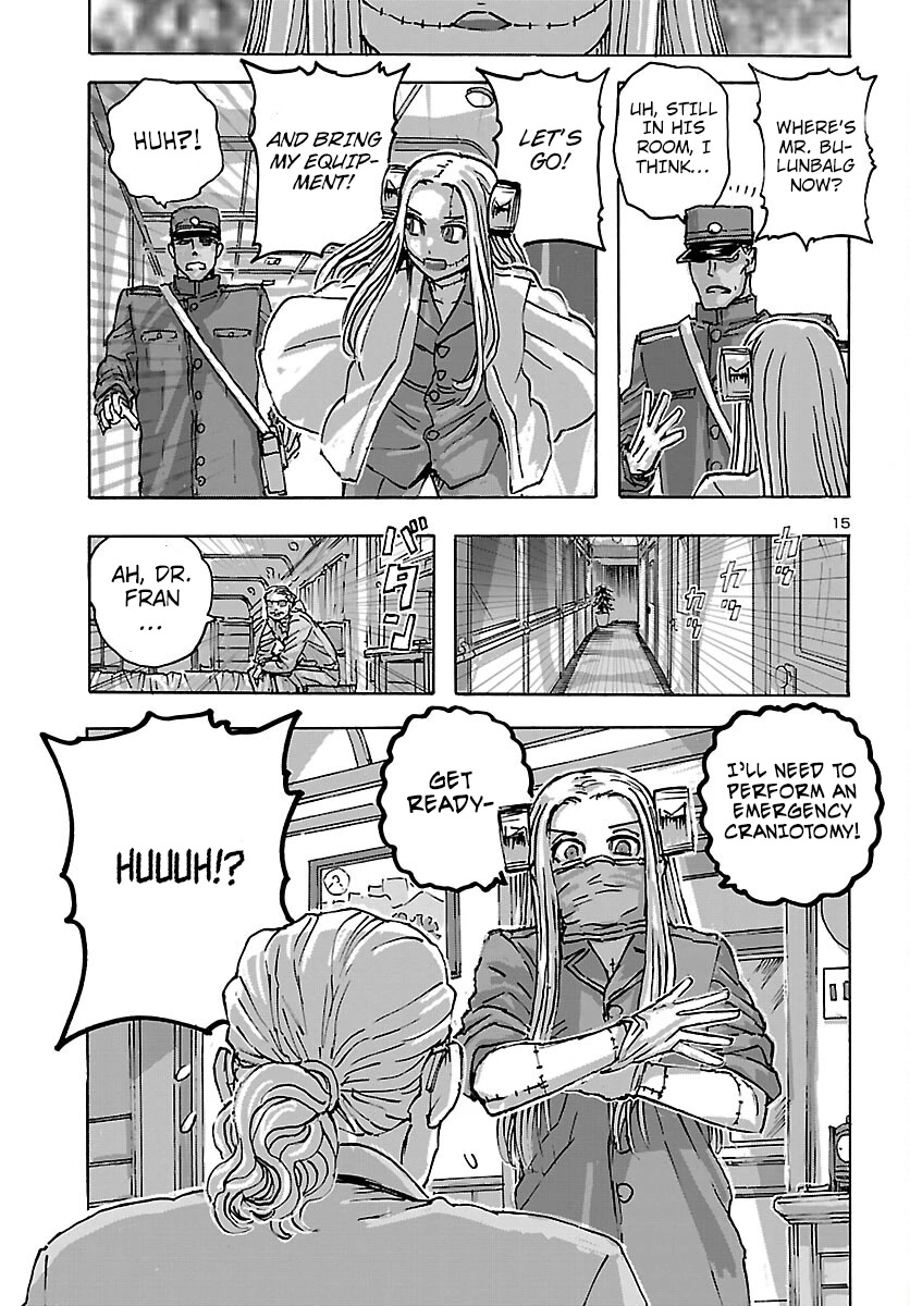 Franken Fran Frantic Chapter 48 page 16 - Chapter 48: Mystery Train