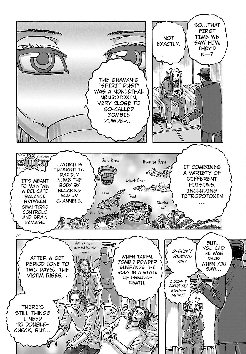 Franken Fran Frantic Chapter 48 page 21 - Chapter 48: Mystery Train