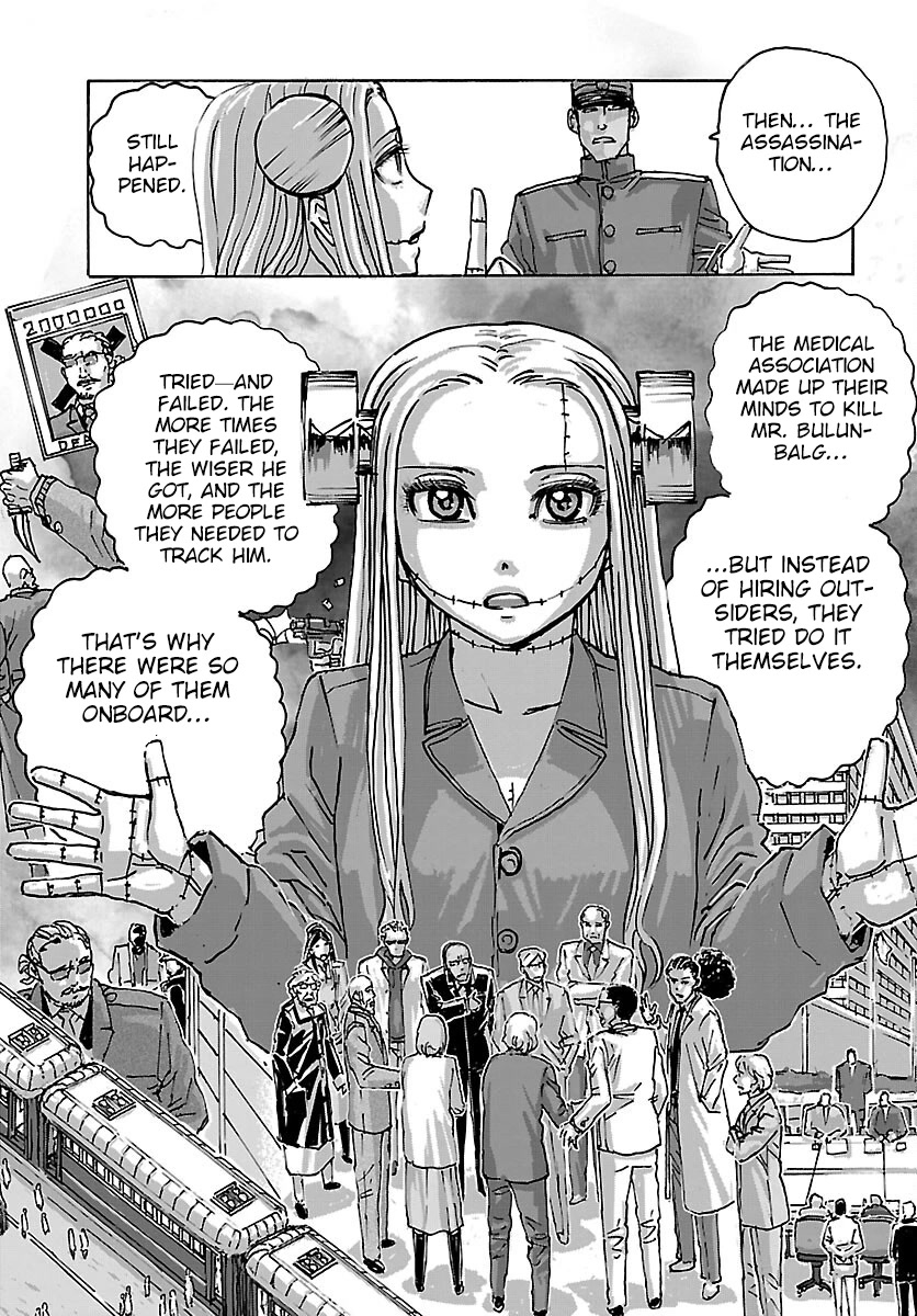 Franken Fran Frantic Chapter 48 page 22 - Chapter 48: Mystery Train