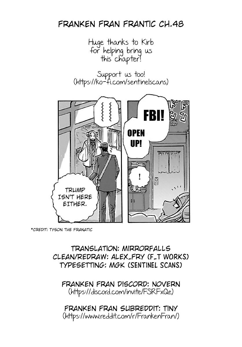 Franken Fran Frantic Chapter 48 page 26 - Chapter 48: Mystery Train