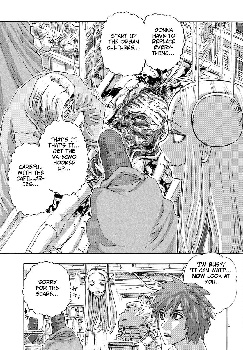 Franken Fran Frantic Chapter 49 page 5 - Chapter 49: Mommy's Home