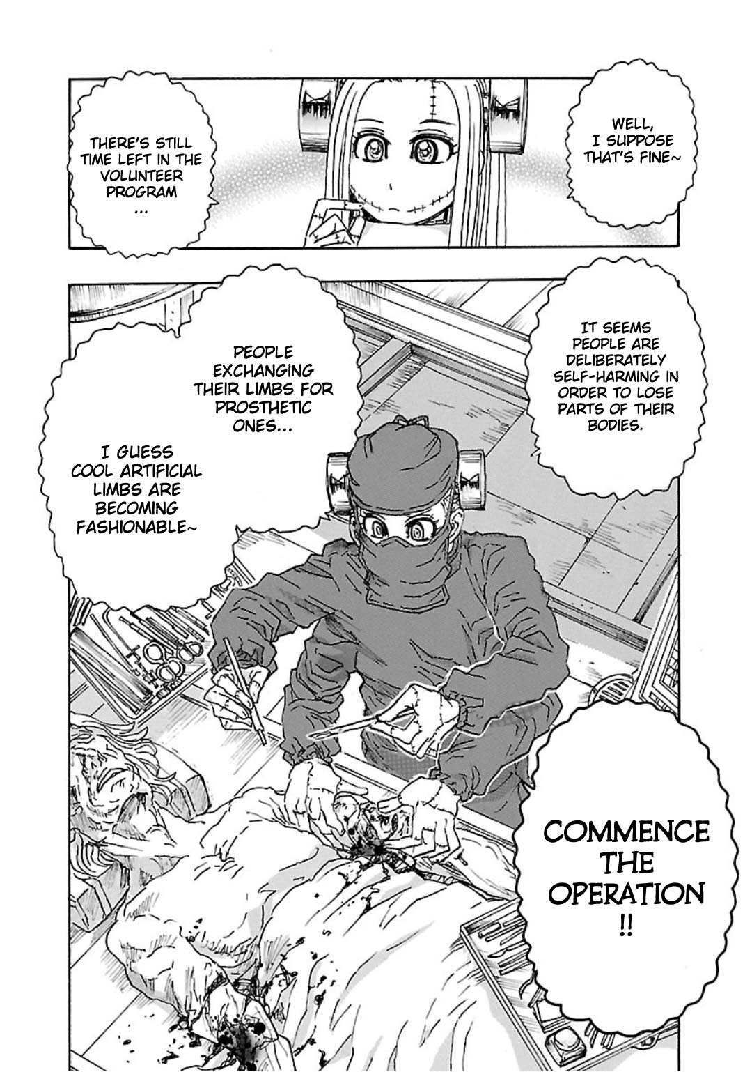 Franken Fran Frantic Chapter 5 page 11 - Chapter 5: Man of Steel