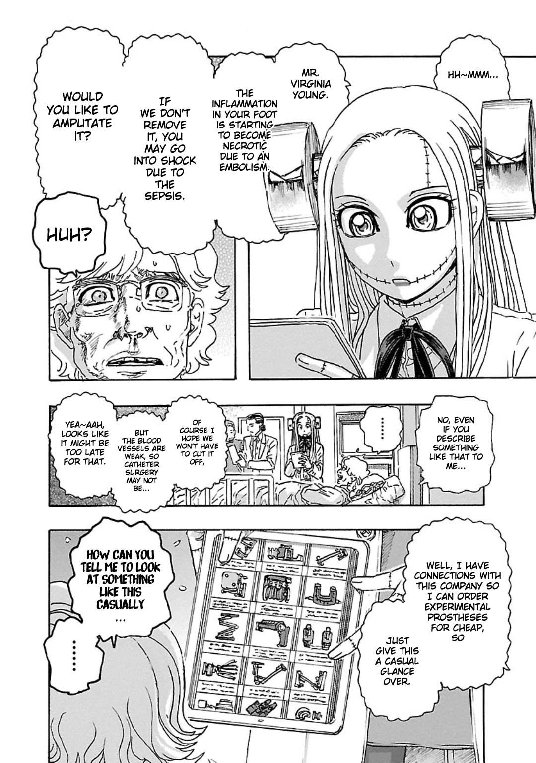 Franken Fran Frantic Chapter 5 page 3 - Chapter 5: Man of Steel