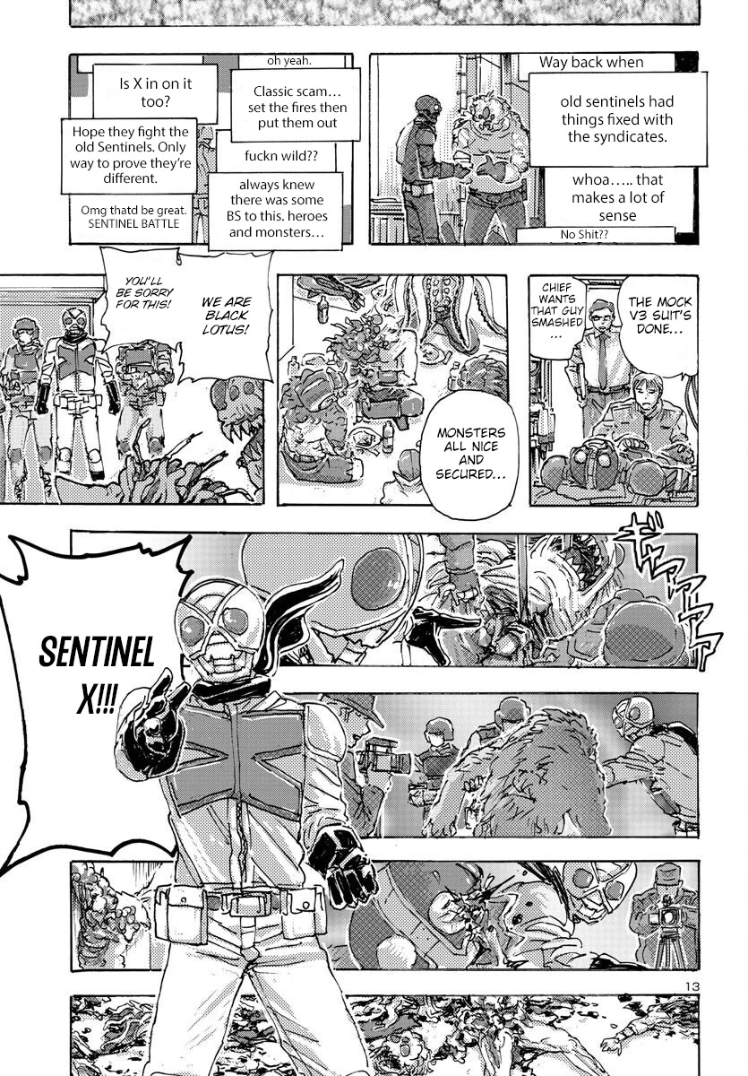 Franken Fran Frantic Chapter 50 page 12 - Chapter 50: Sentinel X