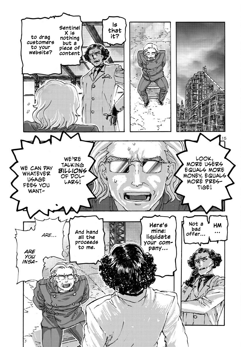 Franken Fran Frantic Chapter 50 page 14 - Chapter 50: Sentinel X