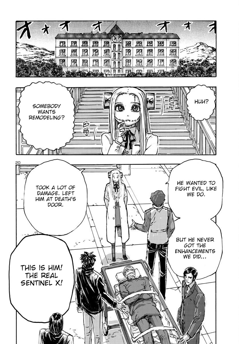 Franken Fran Frantic Chapter 50 page 19 - Chapter 50: Sentinel X