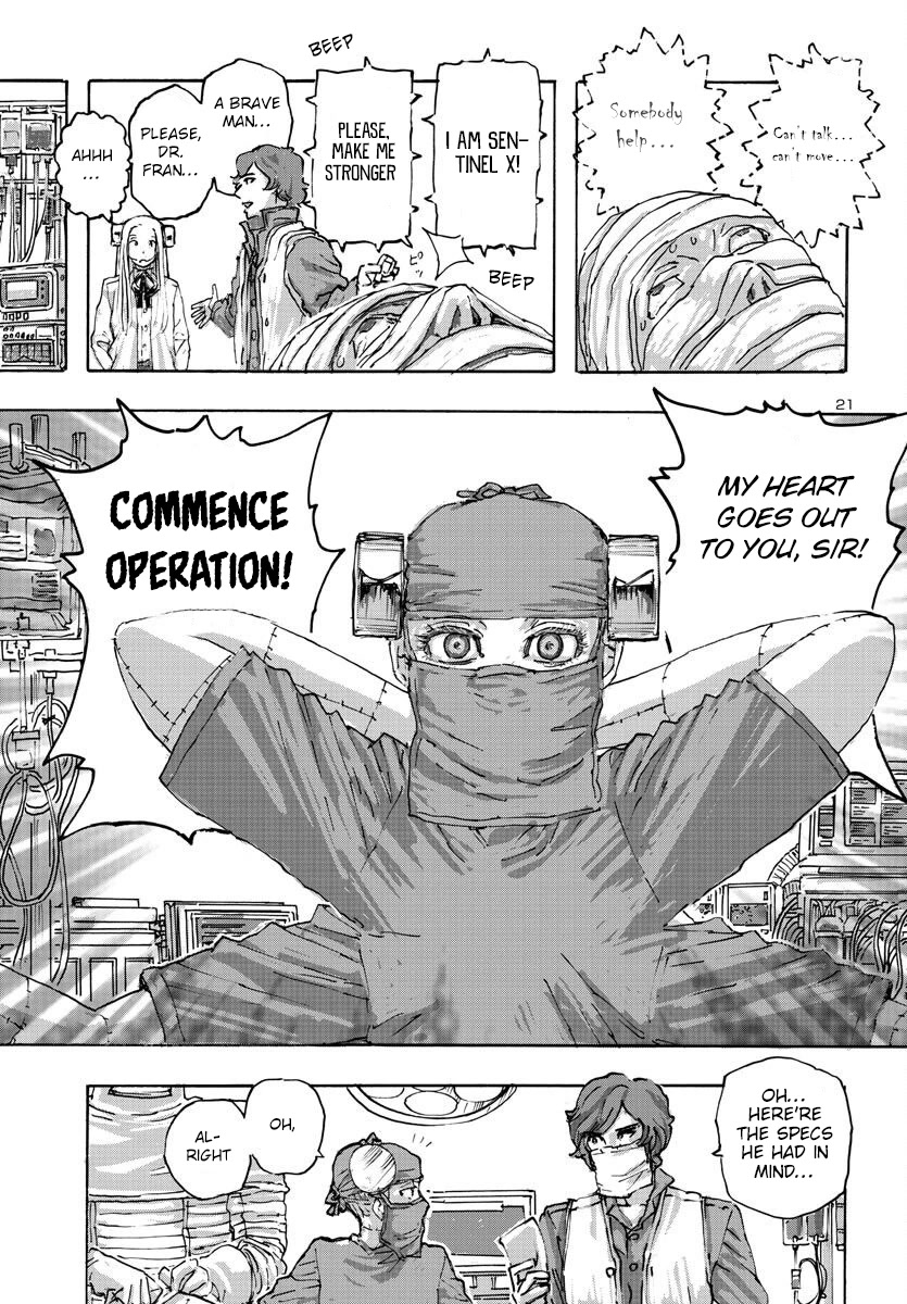Franken Fran Frantic Chapter 50 page 20 - Chapter 50: Sentinel X