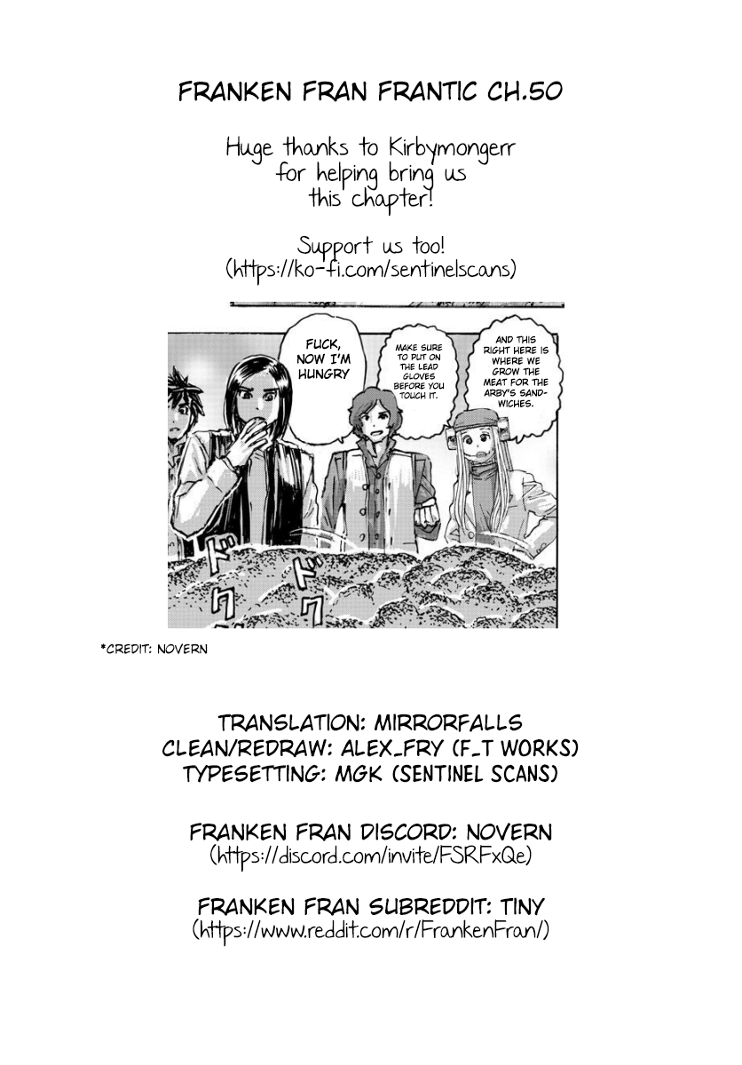 Franken Fran Frantic Chapter 50 page 24 - Chapter 50: Sentinel X