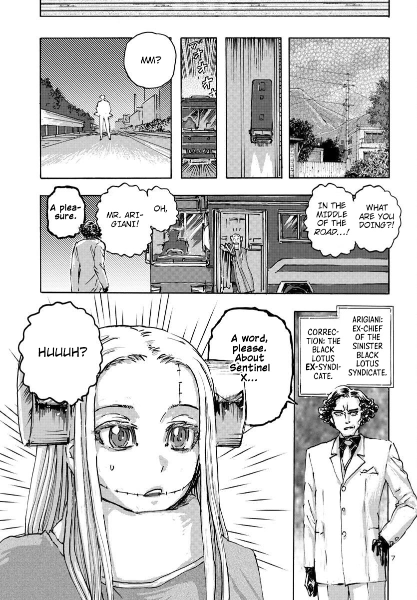 Franken Fran Frantic Chapter 50 page 6 - Chapter 50: Sentinel X