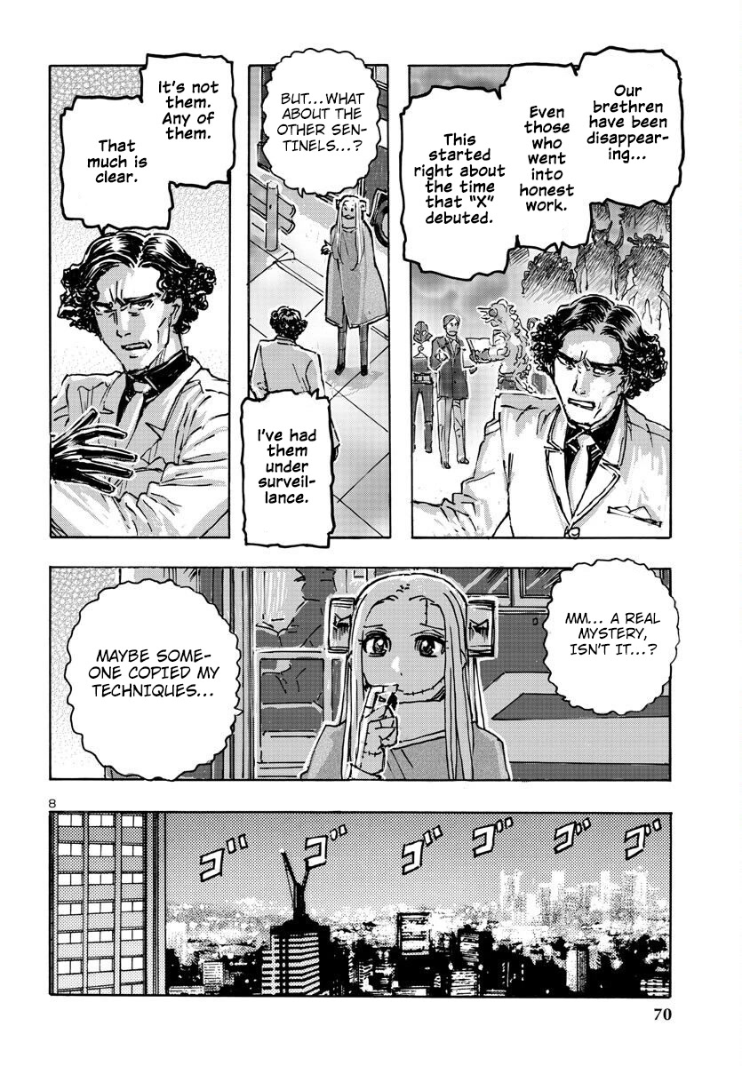 Franken Fran Frantic Chapter 50 page 7 - Chapter 50: Sentinel X