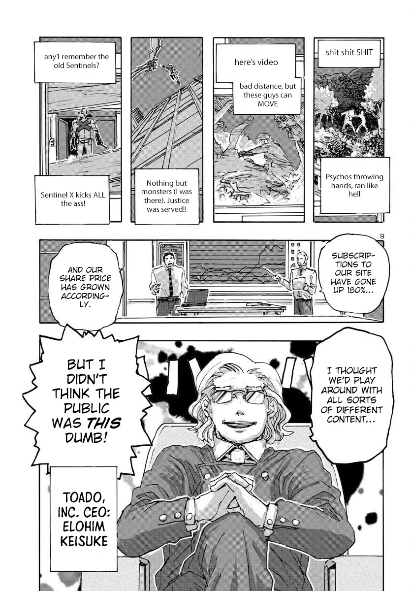 Franken Fran Frantic Chapter 50 page 8 - Chapter 50: Sentinel X