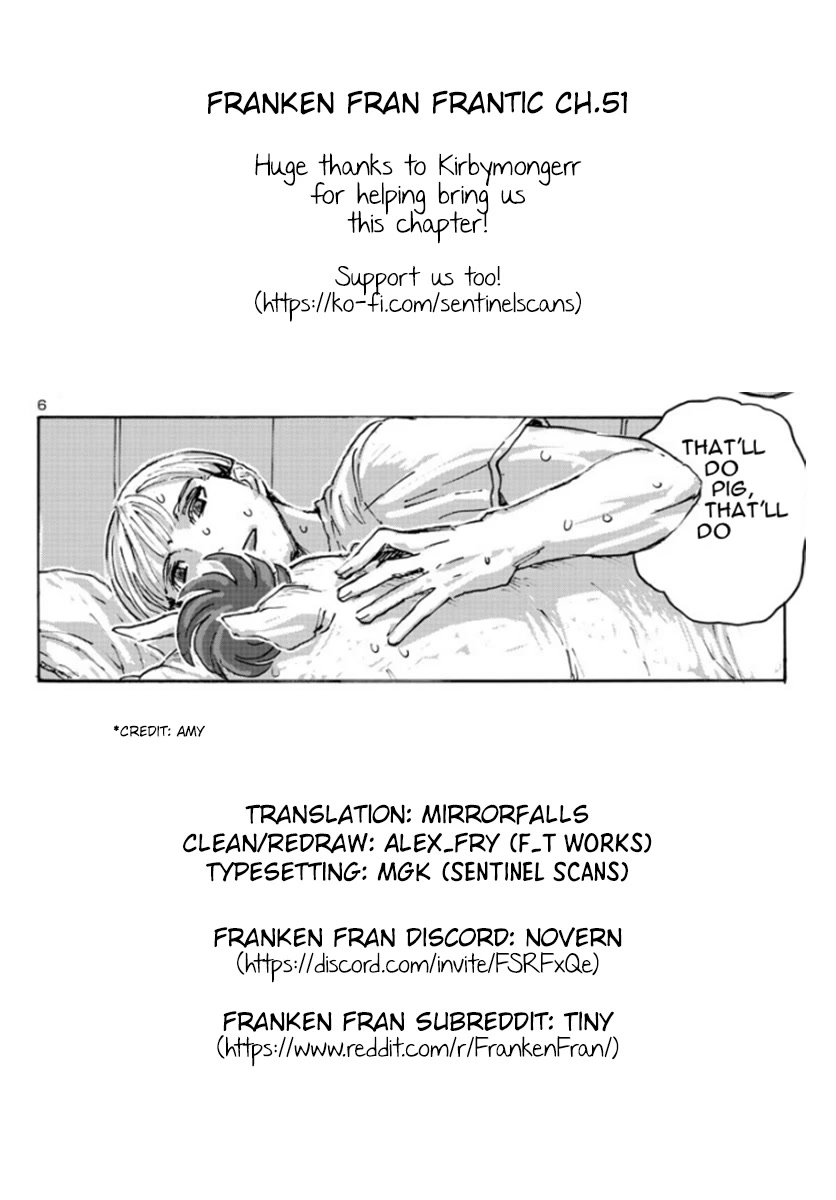 Franken Fran Frantic Chapter 51 page 23 - Chapter 51: A Hog's Life