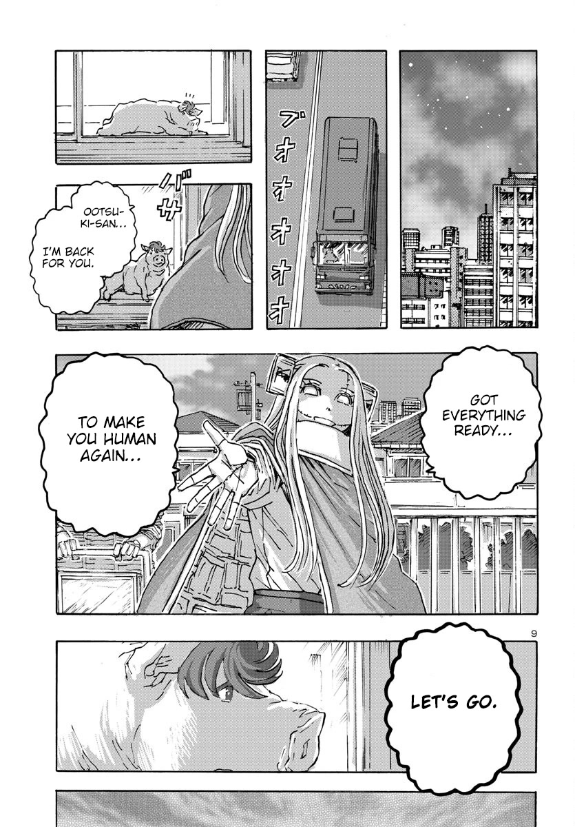 Franken Fran Frantic Chapter 51 page 9 - Chapter 51: A Hog's Life