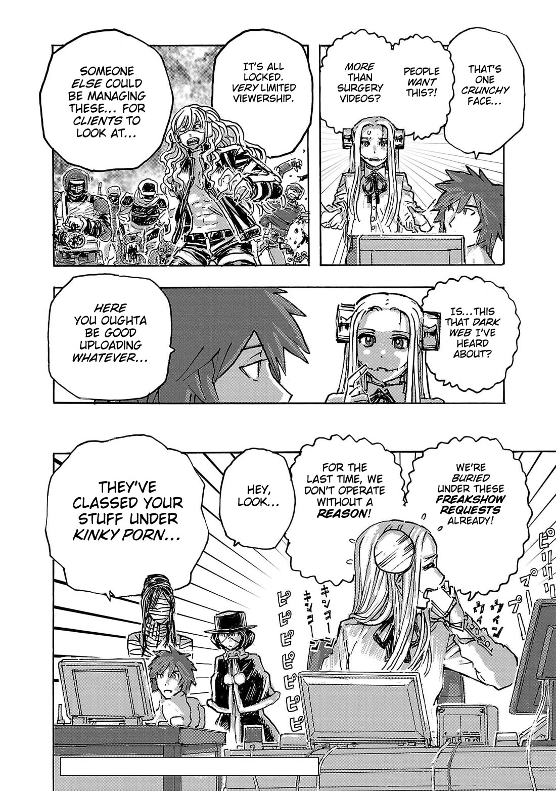 Franken Fran Frantic Chapter 52.5 page 4 - Chapter 52.5: The Fran Channel