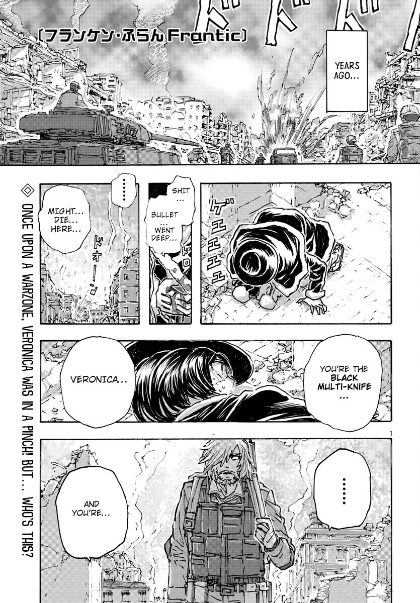 Franken Fran Frantic Chapter 52 page 1 - Chapter 52: The Undying Man