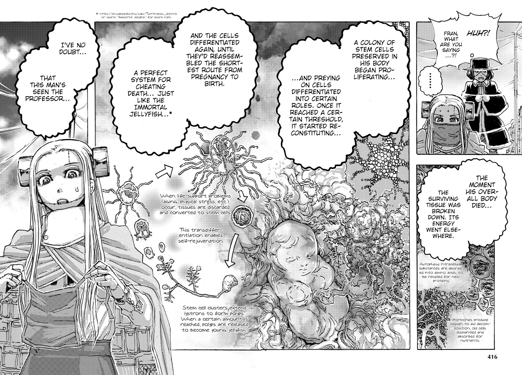 Franken Fran Frantic Chapter 52 page 16 - Chapter 52: The Undying Man