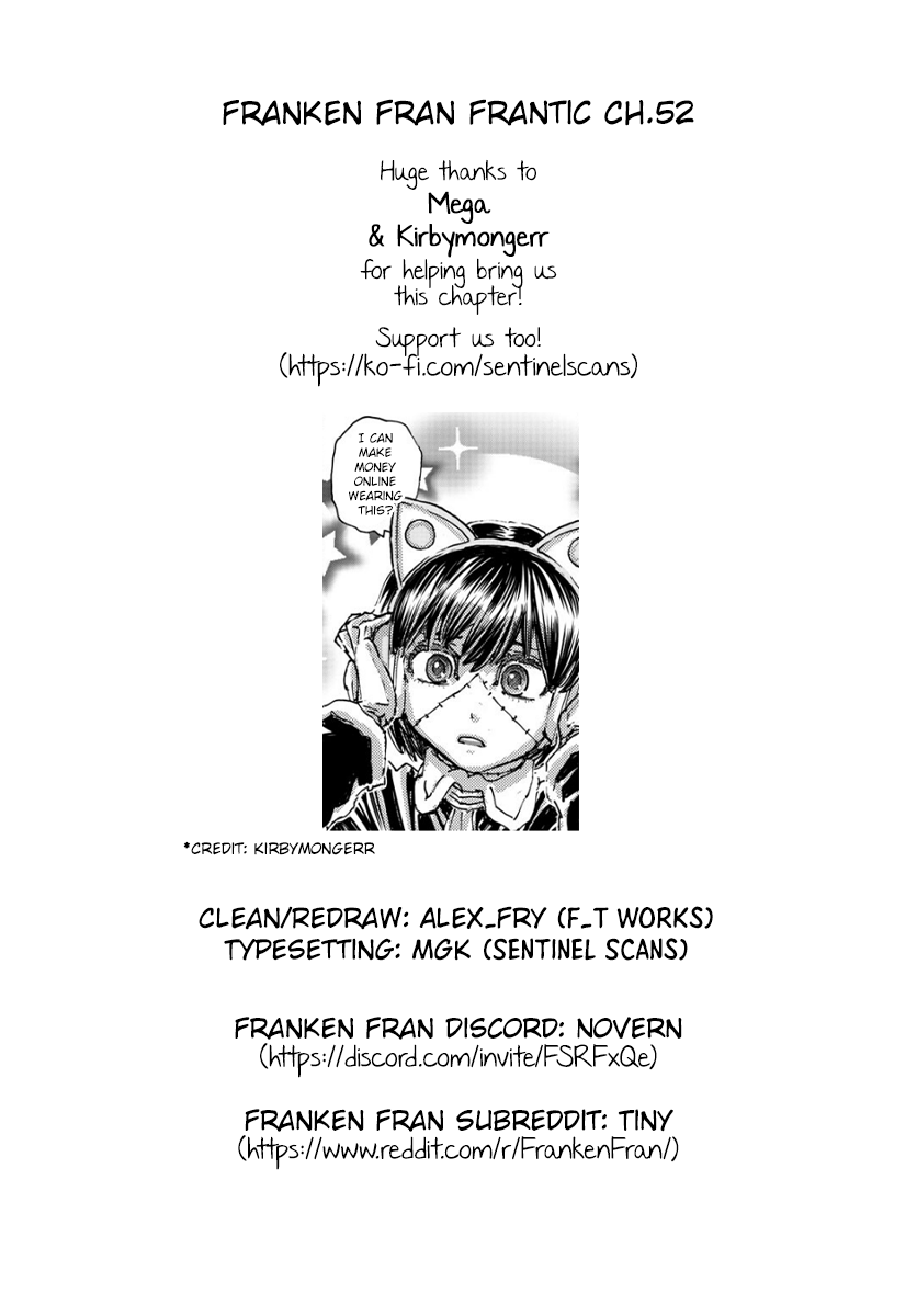 Franken Fran Frantic Chapter 52 page 24 - Chapter 52: The Undying Man