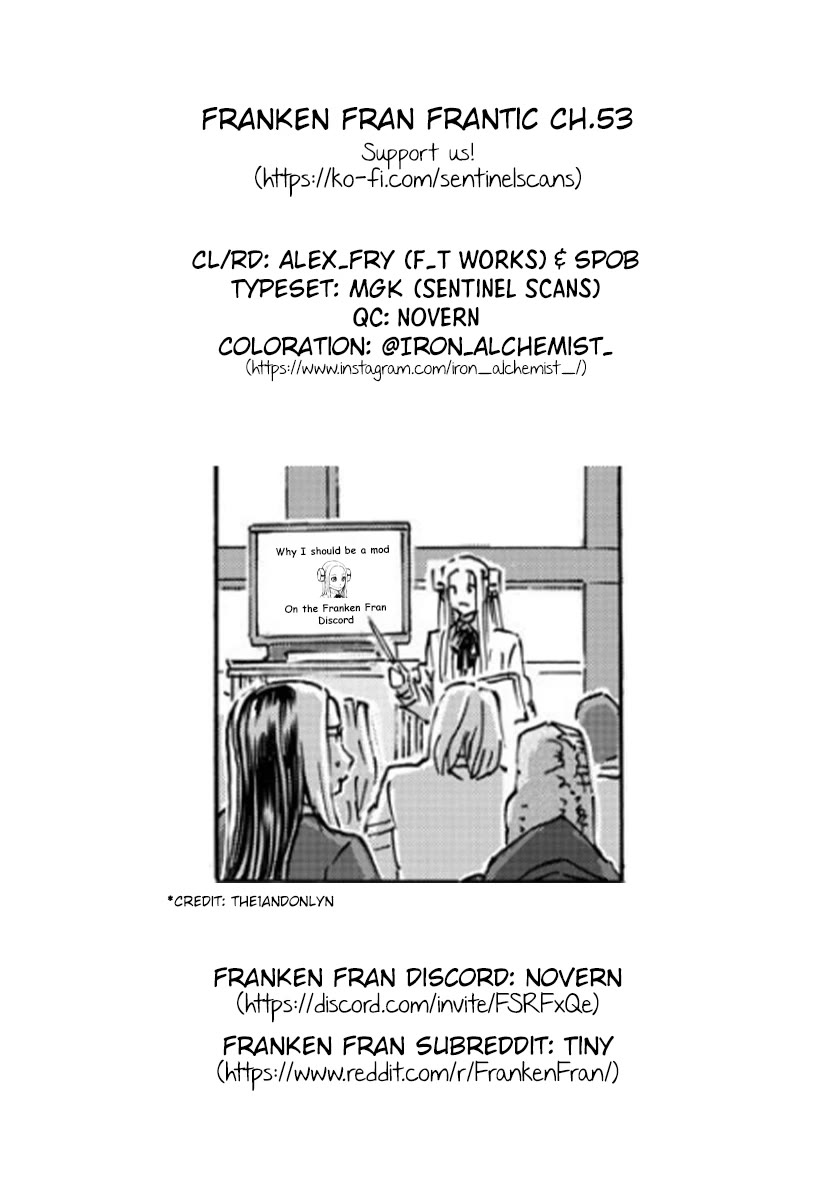 Franken Fran Frantic Chapter 53 page 25 - Chapter 53: Her Again...