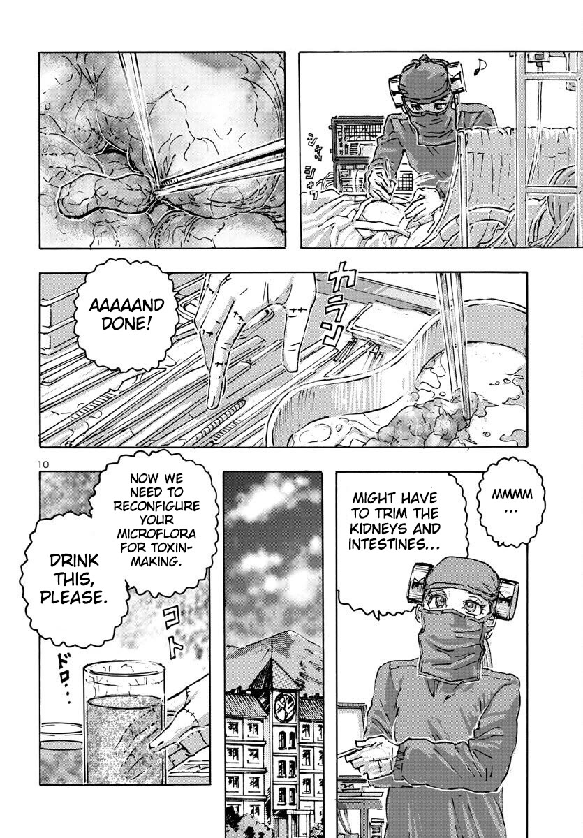 Franken Fran Frantic Chapter 54 page 10 - Chapter 54: The Toxic Avenger