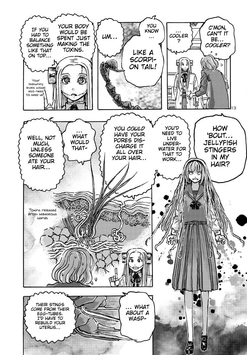 Franken Fran Frantic Chapter 54 page 13 - Chapter 54: The Toxic Avenger