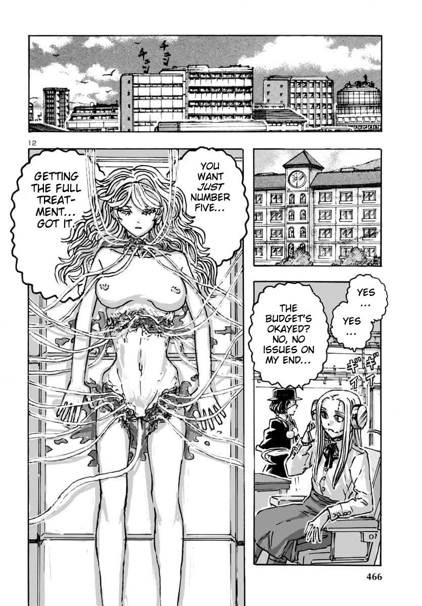 Franken Fran Frantic Chapter 56 page 12 - Chapter 56: The Five-Body Problem