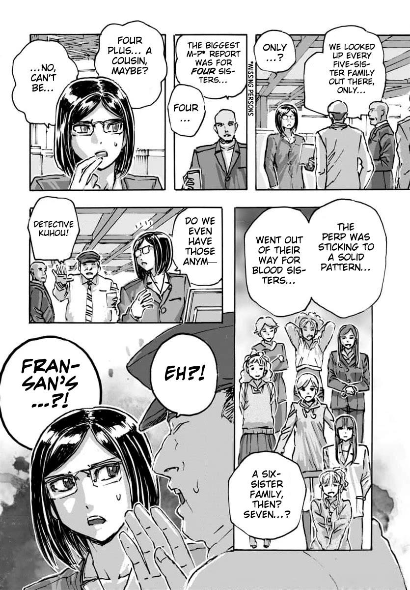 Franken Fran Frantic Chapter 56 page 14 - Chapter 56: The Five-Body Problem