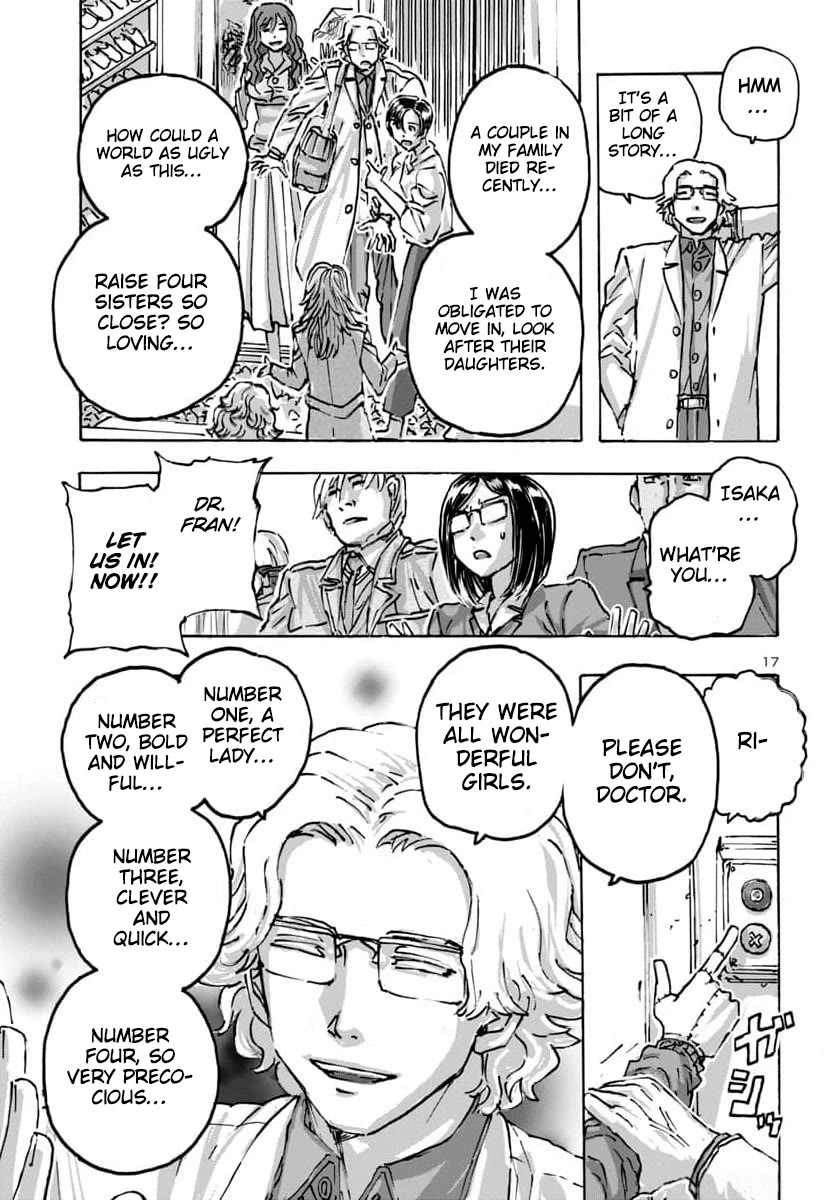 Franken Fran Frantic Chapter 56 page 17 - Chapter 56: The Five-Body Problem