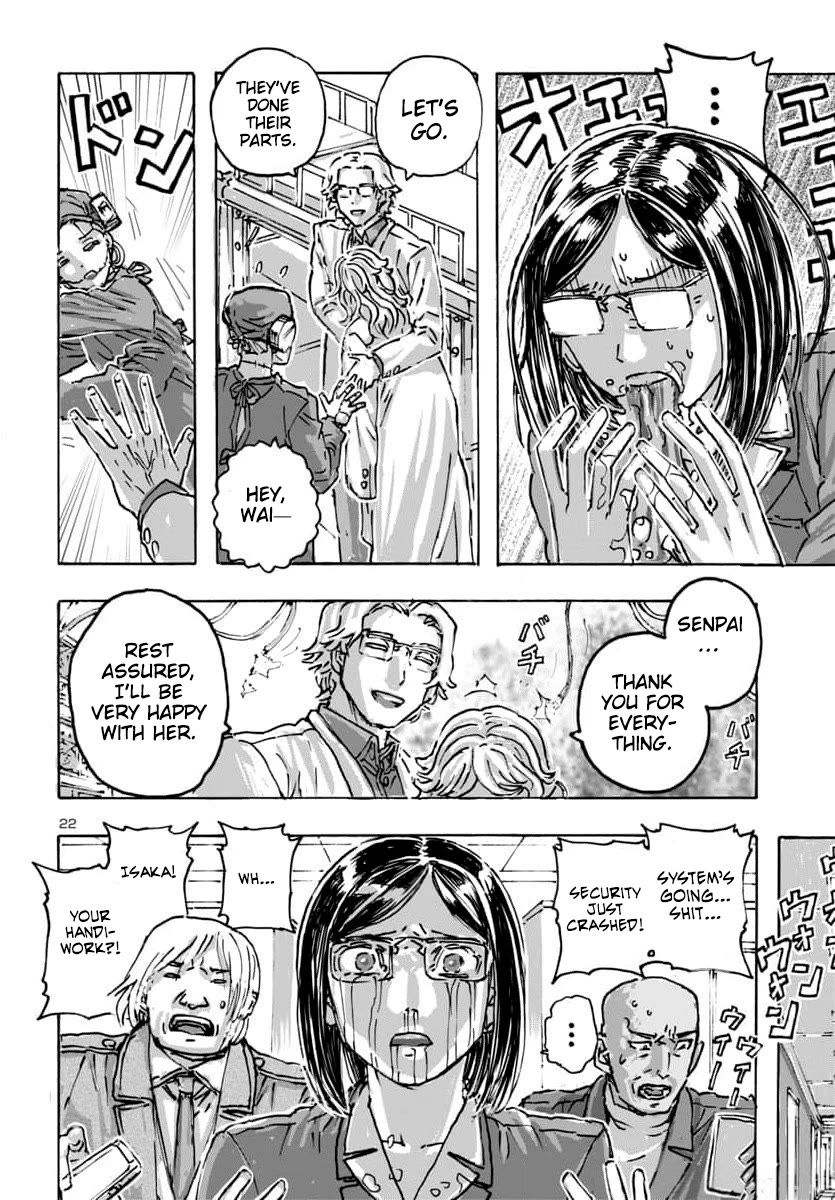 Franken Fran Frantic Chapter 56 page 21 - Chapter 56: The Five-Body Problem