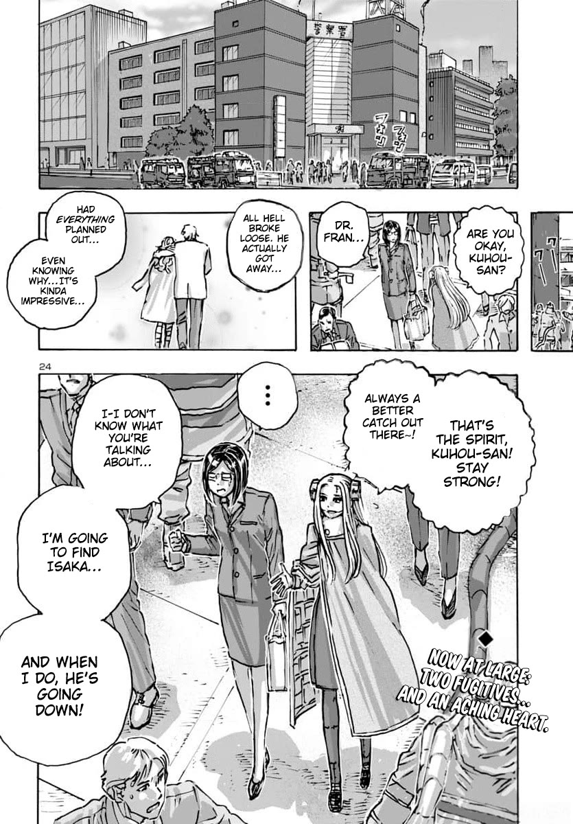 Franken Fran Frantic Chapter 56 page 23 - Chapter 56: The Five-Body Problem