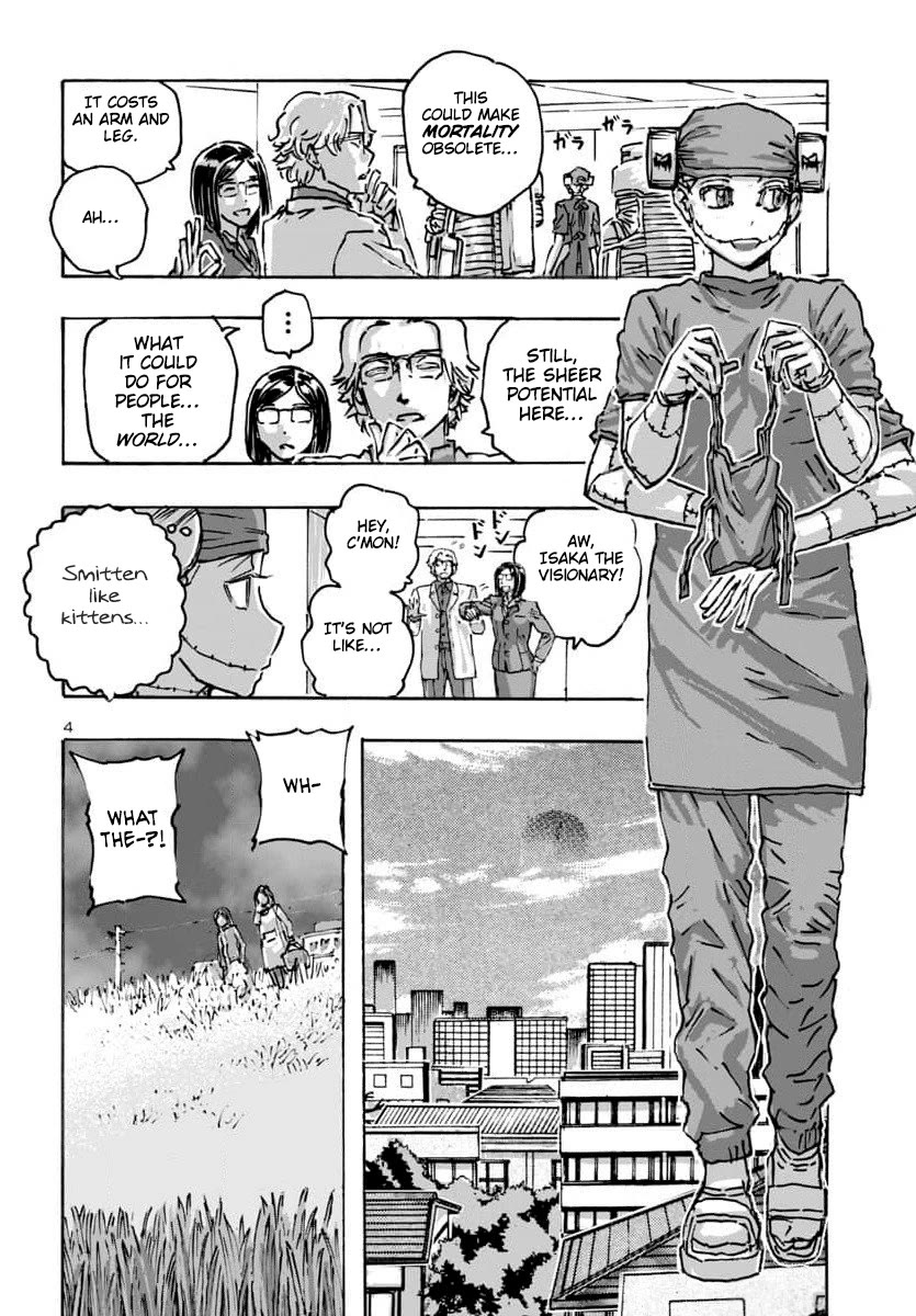 Franken Fran Frantic Chapter 56 page 4 - Chapter 56: The Five-Body Problem