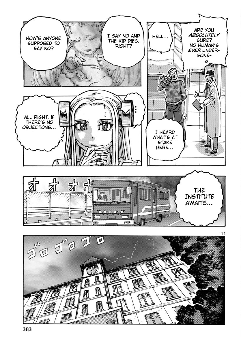 Franken Fran Frantic Chapter 57 page 11 - Chapter 57: From Here to Maternity