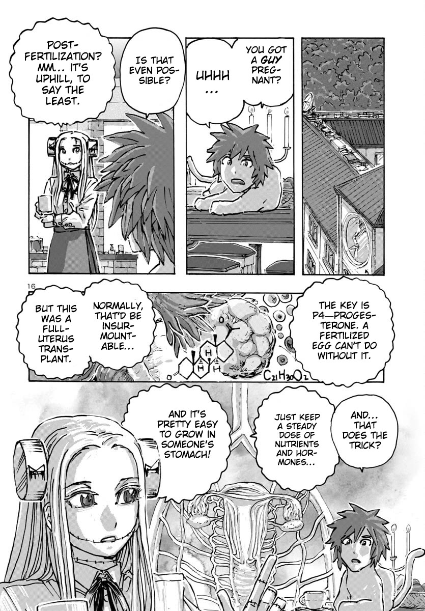 Franken Fran Frantic Chapter 57 page 16 - Chapter 57: From Here to Maternity