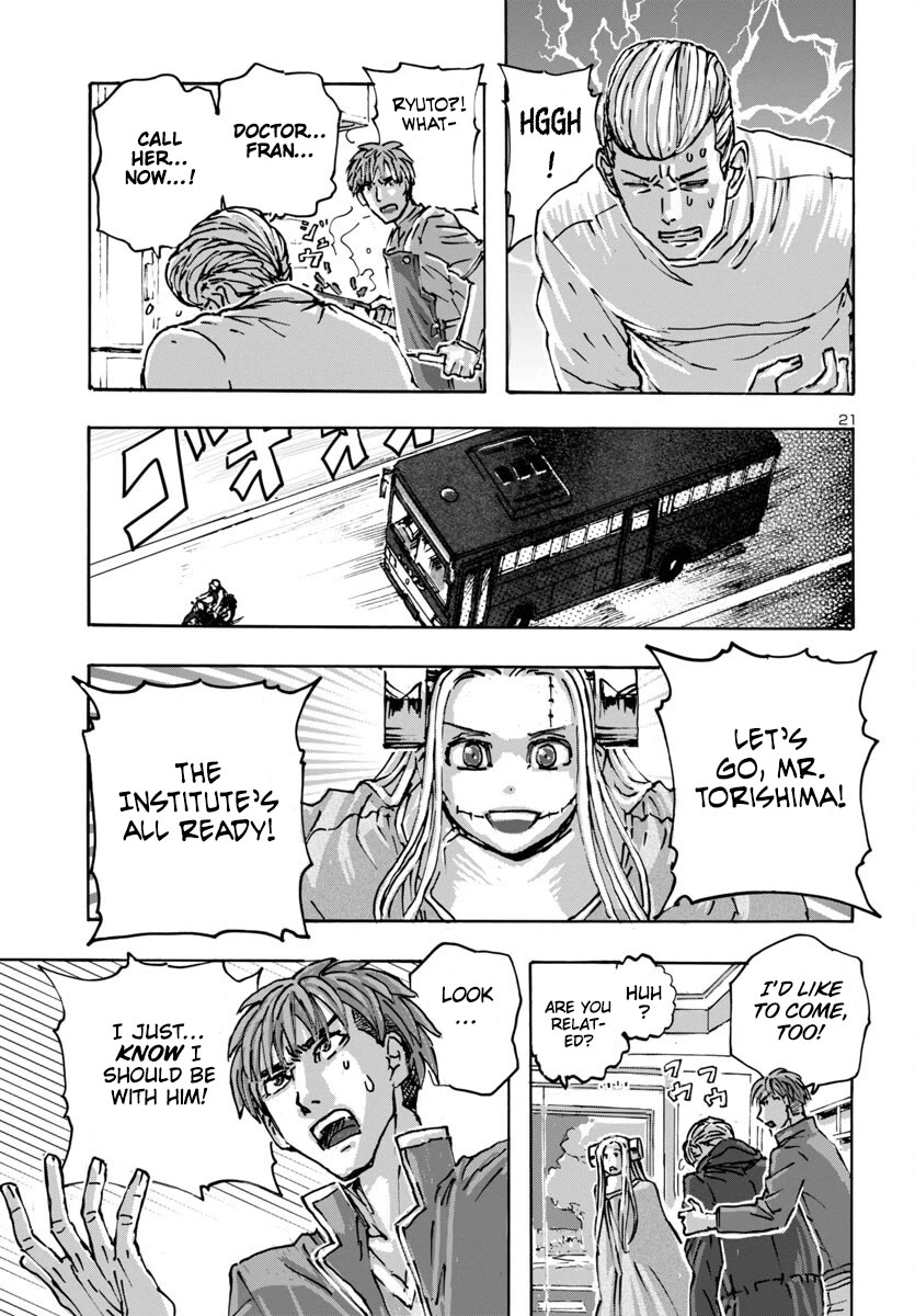 Franken Fran Frantic Chapter 57 page 21 - Chapter 57: From Here to Maternity
