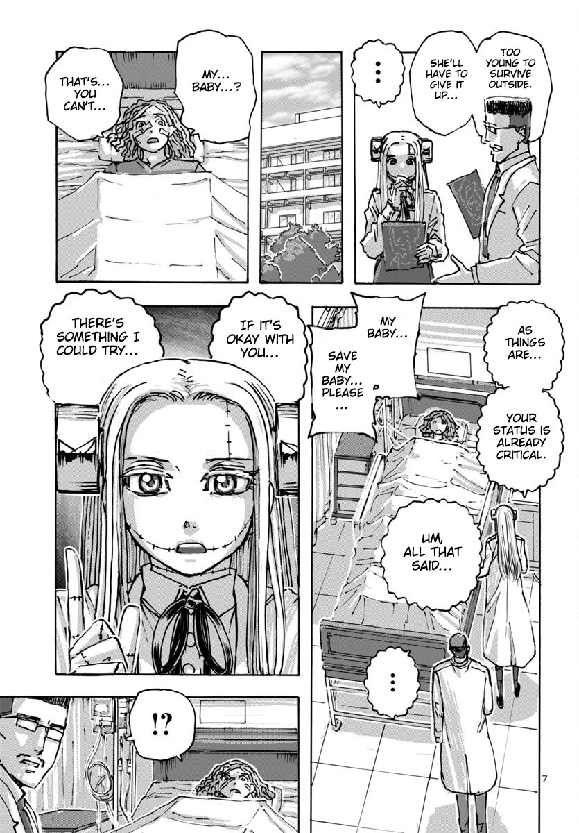 Franken Fran Frantic Chapter 57 page 7 - Chapter 57: From Here to Maternity