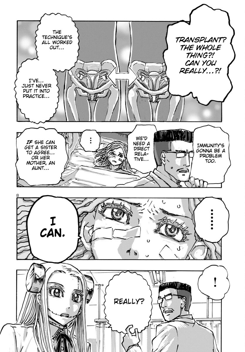Franken Fran Frantic Chapter 57 page 8 - Chapter 57: From Here to Maternity