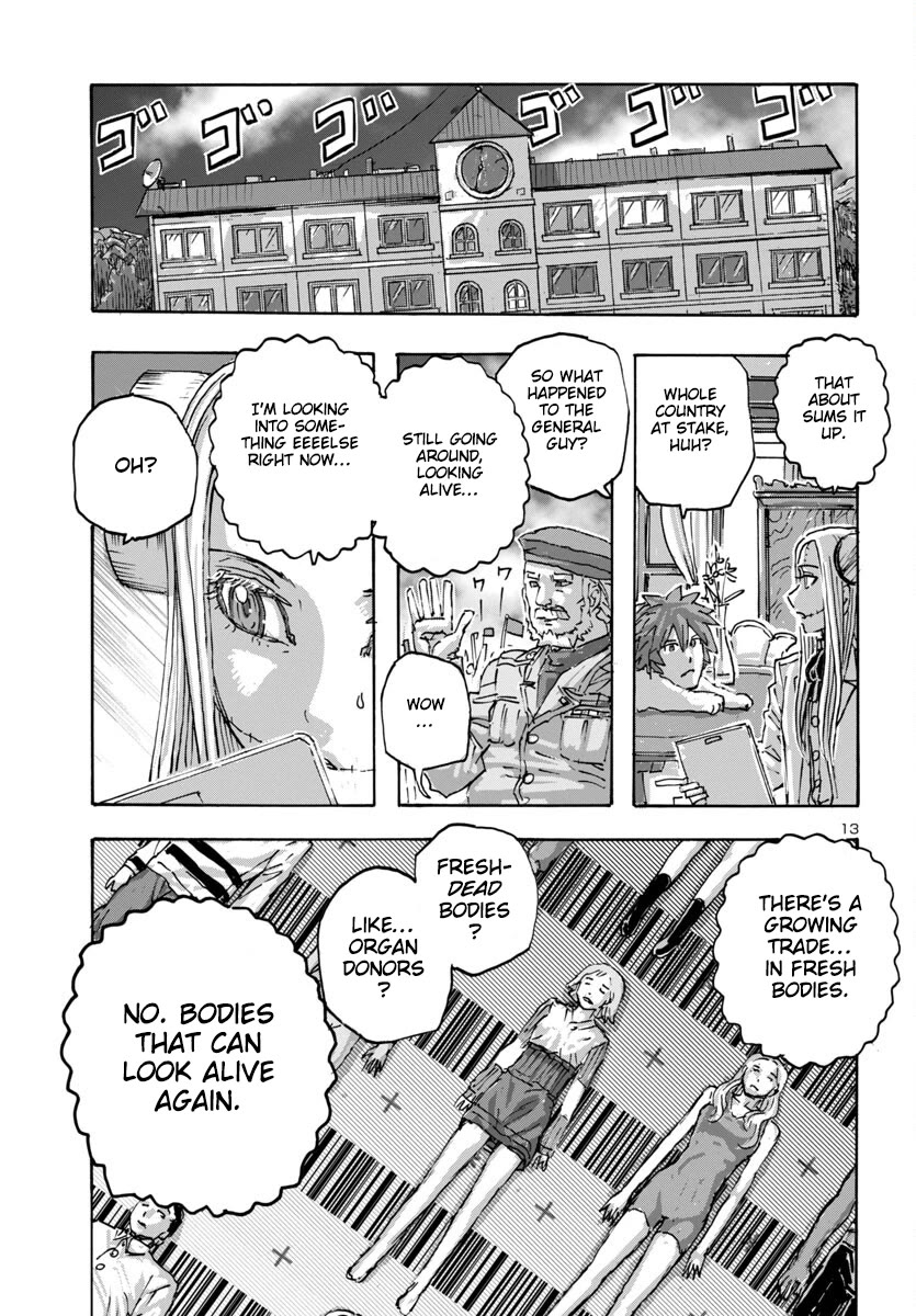 Franken Fran Frantic Chapter 58 page 12 - Chapter 58: Body Play