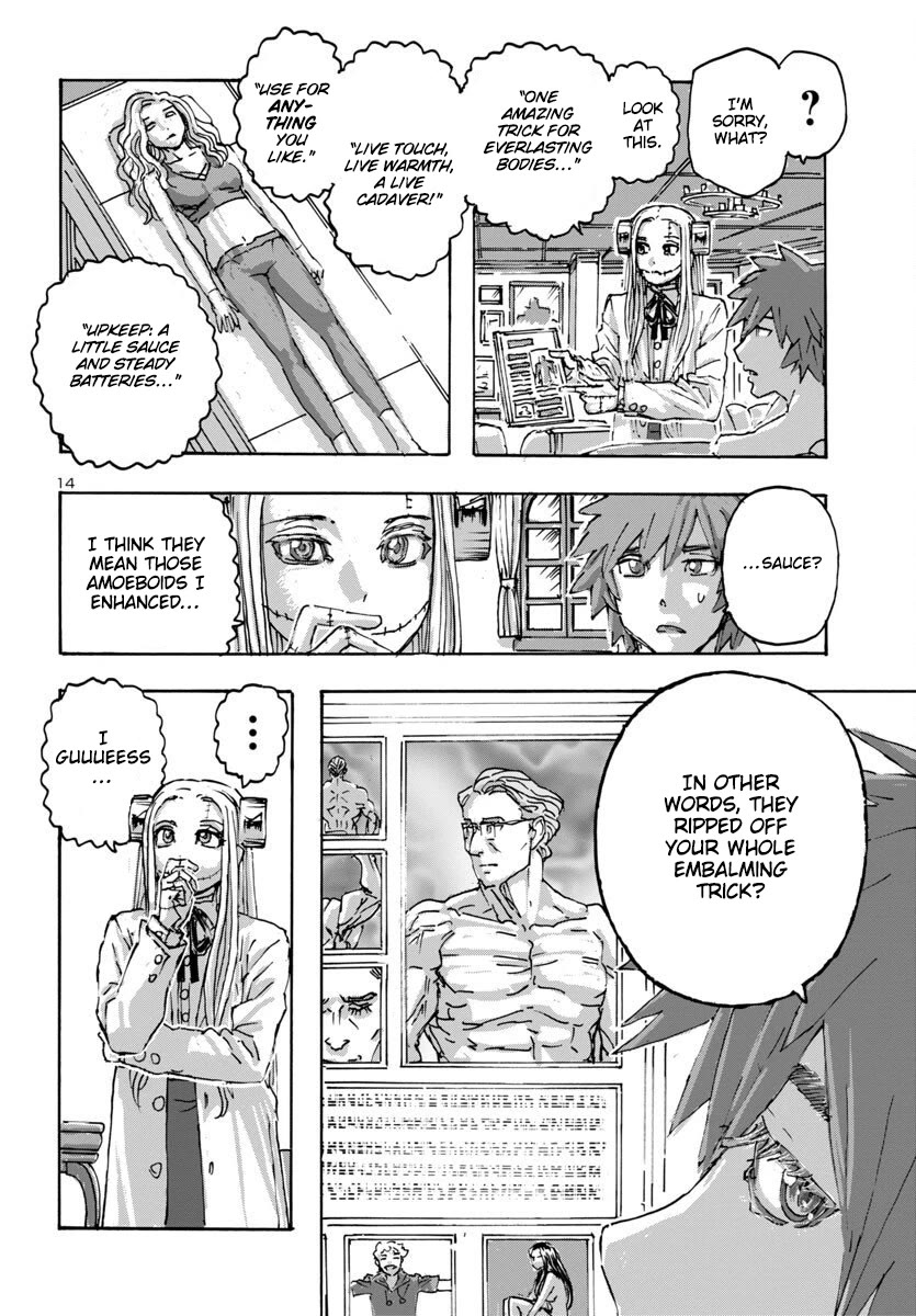 Franken Fran Frantic Chapter 58 page 13 - Chapter 58: Body Play