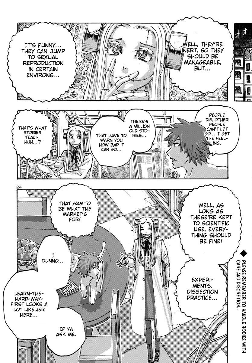 Franken Fran Frantic Chapter 58 page 22 - Chapter 58: Body Play