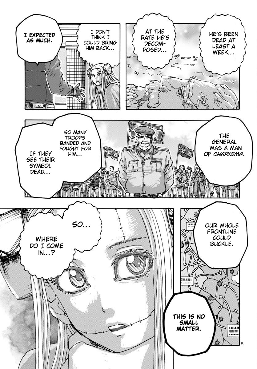 Franken Fran Frantic Chapter 58 page 4 - Chapter 58: Body Play