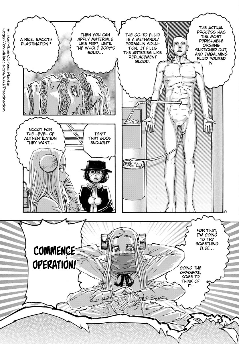 Franken Fran Frantic Chapter 58 page 8 - Chapter 58: Body Play