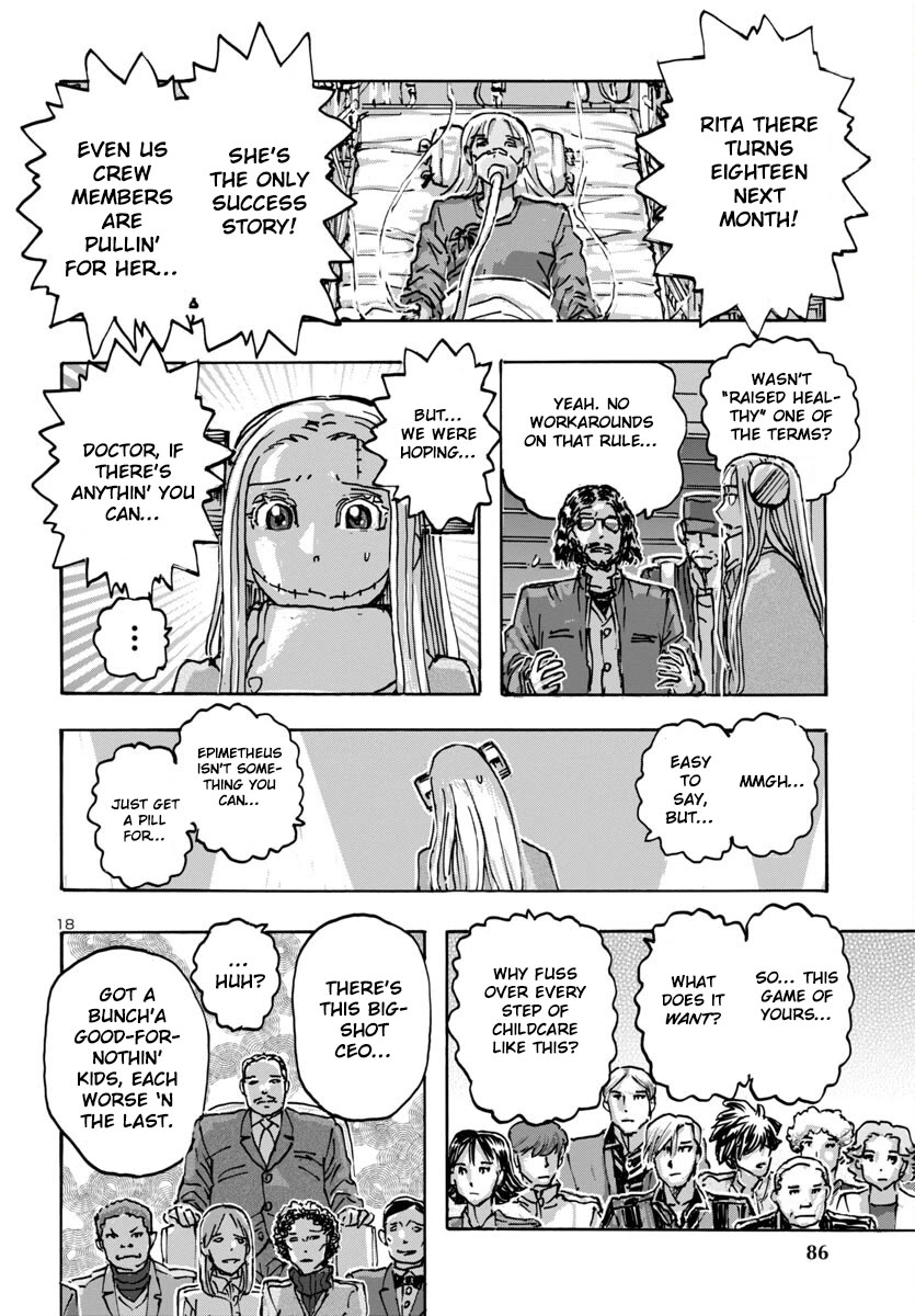 Franken Fran Frantic Chapter 59 page 18 - Chapter 59: Epimetheus Game