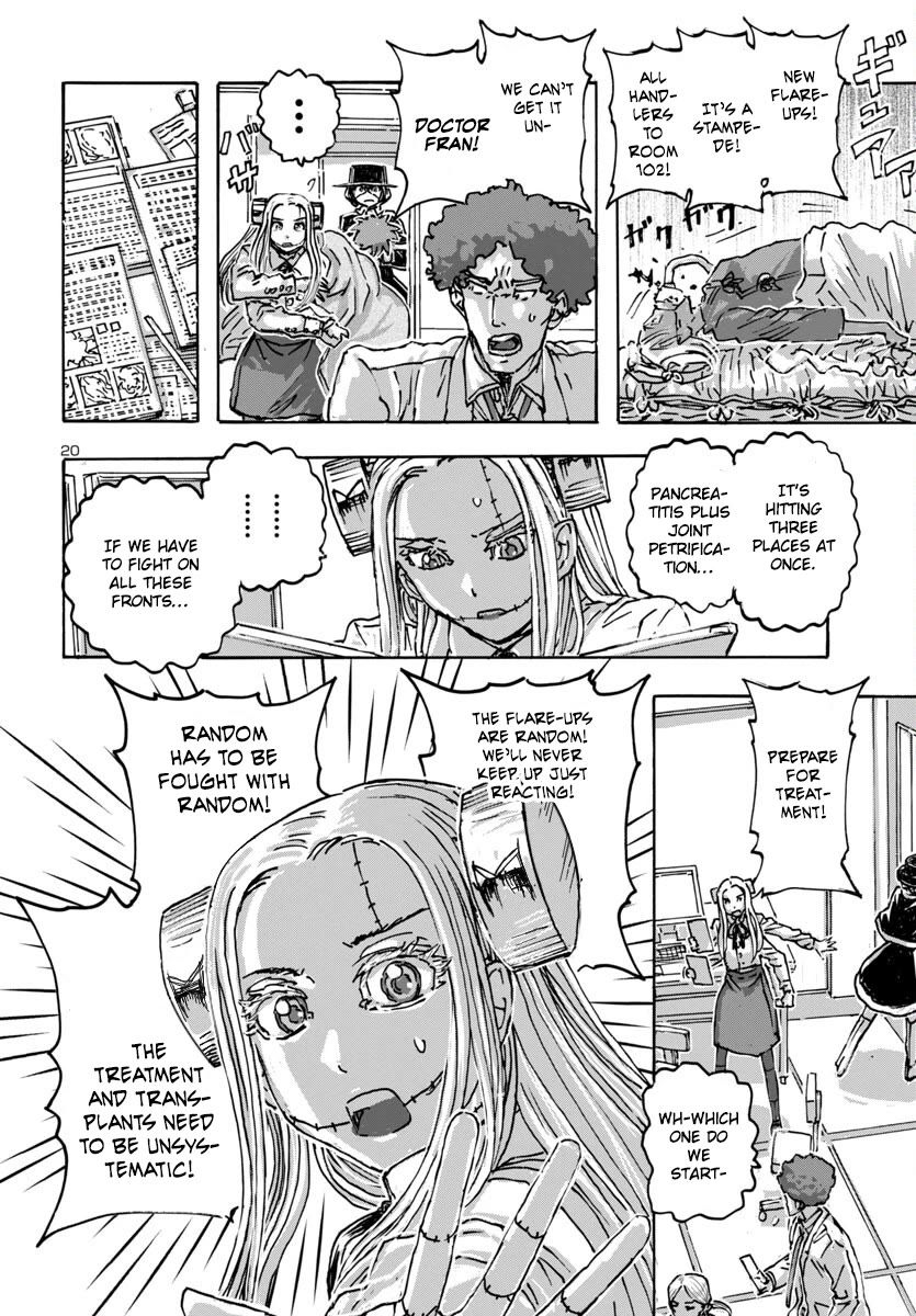 Franken Fran Frantic Chapter 59 page 20 - Chapter 59: Epimetheus Game