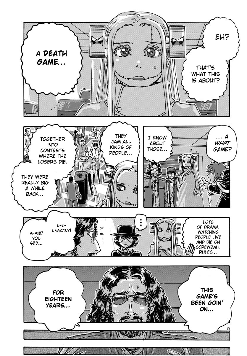 Franken Fran Frantic Chapter 59 page 9 - Chapter 59: Epimetheus Game