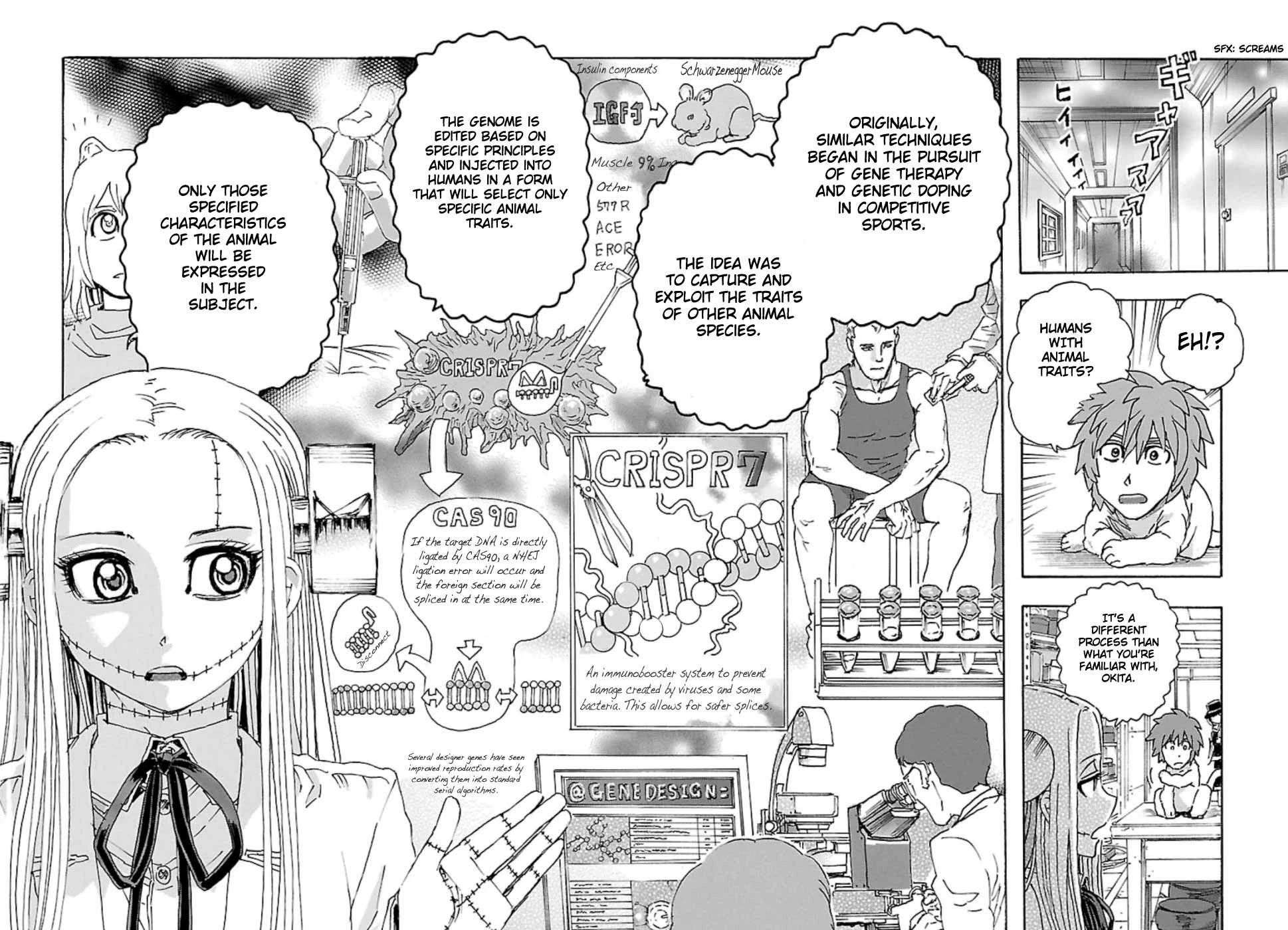 Franken Fran Frantic Chapter 6 page 14 - Chapter 6: Animal Party